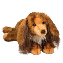 Kenzie Long Hair Dachshund by Douglas 18" Long