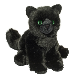 Salem Black Cat by Douglas 9" High Sitting