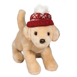 Yellow Lab with Hat 12" L