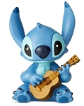 Enesco Disney Showcase Stitch Guitar Mini Figurine 2.5" H