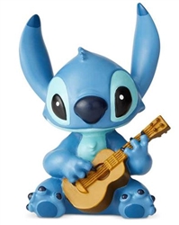Enesco Disney Showcase Stitch Guitar Mini Figurine 2.5" H