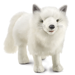 Arctic Fox Puppet 24" L with tail