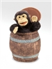 Monkey in Barrel Puppet