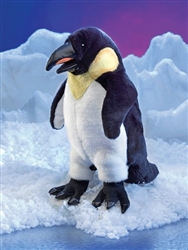 Emperor Penguin Puppet 14" Hw