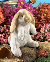 Standing Lop Earred Rabbit Puppet 12" H