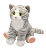 Grey Tiger  Cat Pet Shop Collection 10.5" H
