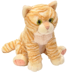 Orange Tabby Cat Pet Shop Collection 10.5" H