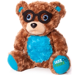 Big Blue Teddy Glasses Holder 15"h