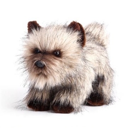 Carn Terrier Plush Dog 11" L from Nat & Jules Collection