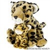 Cheetah wtih Baby 11" H