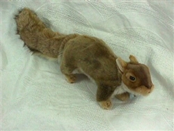 Brown Squirrel Plush Toy 12" Long without tail