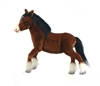 Hansa Clydesdale Horse 20" L