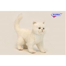 Creme Kitten Standing 10.92" H