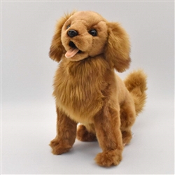 Golden Retriever Pup Plush Toy by Hansa 11" H