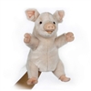 Plush Pig Puppet by Hansa 9" H