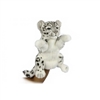 Plush Snow Leopard Puppet by Hansa 12" H