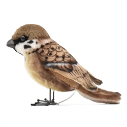 Sparrow Plush Toy by Hansa 3" H