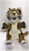 Plush Tiger Puppet by Hansa 9" H