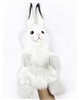 Hansa White Bunny Rabbit Puppet 13" H