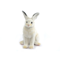 Hansa Sitting White Bunny