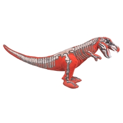 T-Rex Skelesaur Dinosaur 10" H