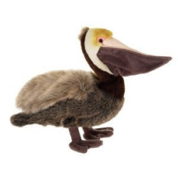 Brown Pelican Plush Toy