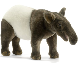 Tapir Plush Toy 15" L by Hansa