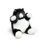 Black and White Cat Plumpee (Small)
