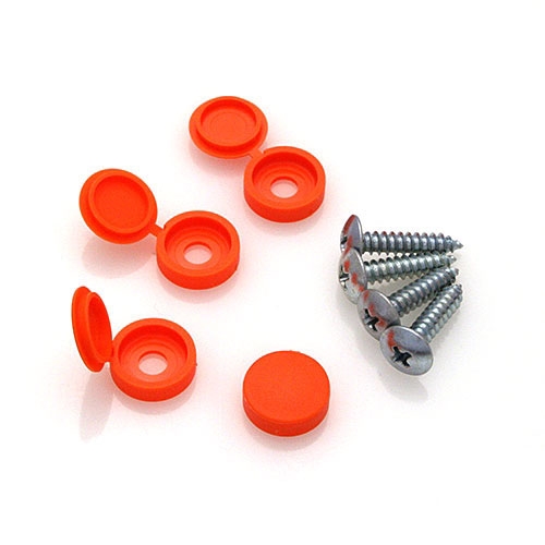 Mounting Screws and Orange Covers for STC8090 Skid Clamp Bases