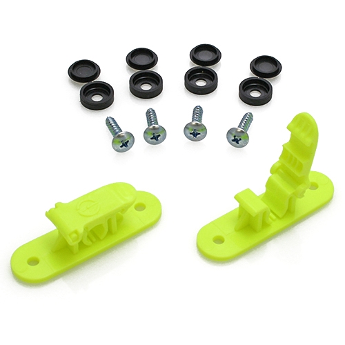 Skid Clamp Assembly 8.0mm Fluorescent Yellow