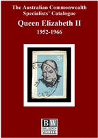 ACSC QEII catalogue 2024 Australian Commonwealth Specialists' Catalogue BW 5th Edition Queen Elizabeth II 1952-1966