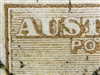 Kangaroo flaw ACSC 37(2)j Flaw on "S" of "AUSTRALIA" SG 41 variety 2L45 Flaw on "S" of "AUSTRALIA" third watermark 2/- brown die II plate variety.