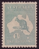 Kangaroo SG 109 ACSC 34B MH SMC watermark 1/- die IIB