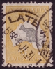 Kangaroo SG 111 SMC watermark 5/- grey and yellow