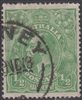 KGV SG 48 BW ACSC 65D 1918 Â½d deep green