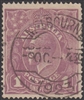 KGV SG 57 BW ACSC 76 1922 1d violet King George V Australia