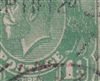 KGV SG 61 BW ACSC 88(11)l listed flaw 1923-24 1Â½d green 11R8.
