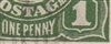 KGV SG 76 BW ACSC 77(4)o listed flaw VIII/25 1d green