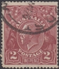 KGV SG 78 BW ACSC 97 1924 2d Two Pence red-brown