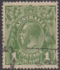 KGV SG 83 BW ACSC 79 1924 1d green No Watermark