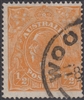 KGV SG 85 BW ACSC 67 1927 Â½d orange