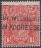 KGV SG 87 BW ACSC 91 1926 SMC 1Â½d Three Halfpence scarlet