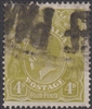 KGV SG 91 BW ACSC 115 1928 4d yellow olive