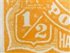 KGV SG 94 listed flaw BW ACSC 68(8)s 8R12 2ND STATE 1928 Â½d King George V halfpenny orange