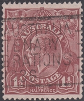 KGV SG 97 BW ACSC 93 1930 1Â½d red-brown