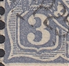 KGV SG 128 BW ACSC 109j listed flaw 8L11 3d blue