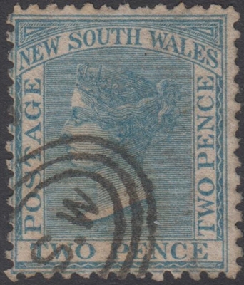 NSW SG 192 1863-1869 two pence