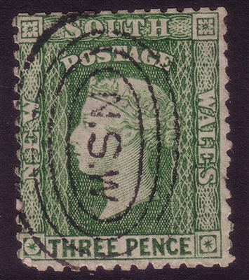NSW SG 211 1871-1902 three pence