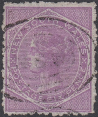NSW SG 216 1871-1902 six pence
