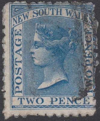 NSW SG 225g 1884 two pence